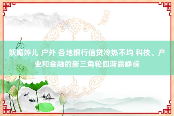 妖媚婷儿 户外 各地银行信贷冷热不均 科技、产业和金融的新三角轮回渐露峥嵘